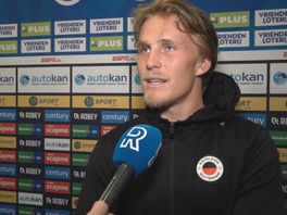 Aanvoerder Casper Widell blij met overwinning en doelpunt