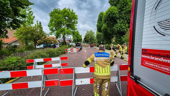Brandweer rukt uit voor gaslek