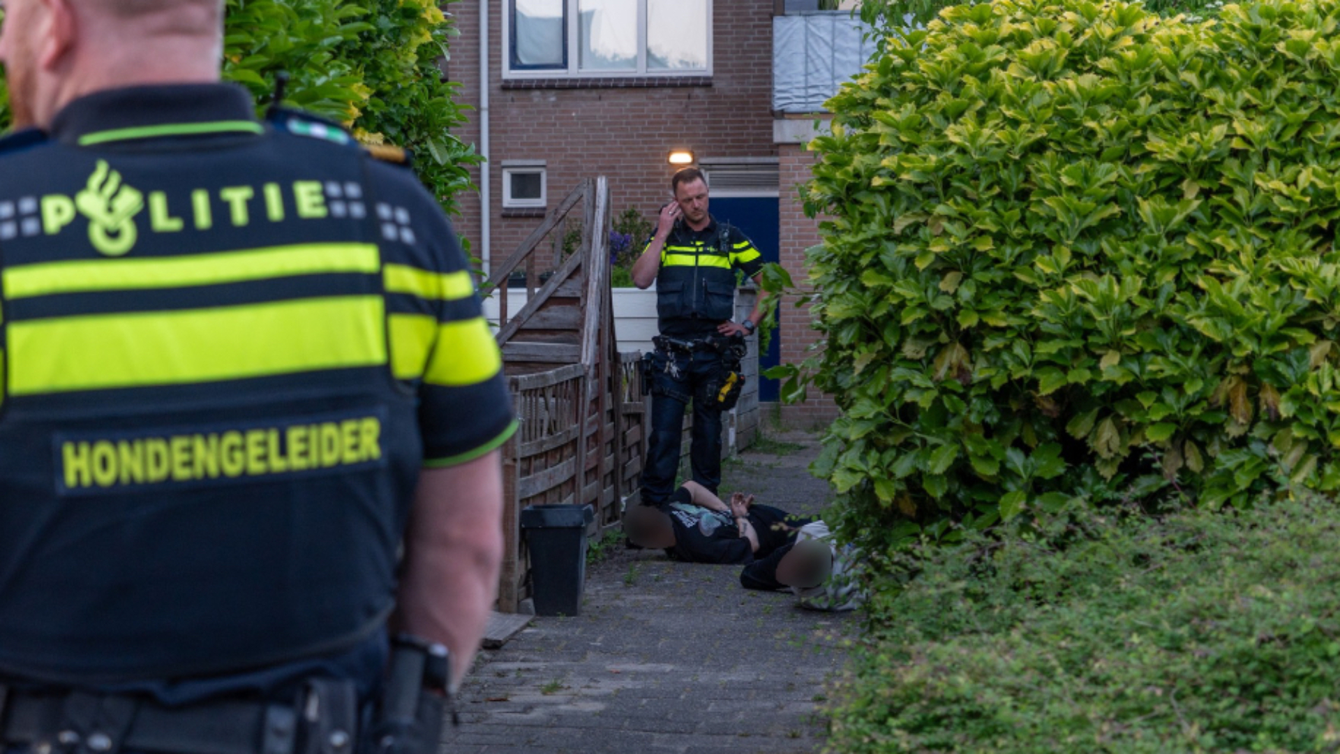 Vier verdachten werden aangehouden na de beroving in Vlaardingen.
