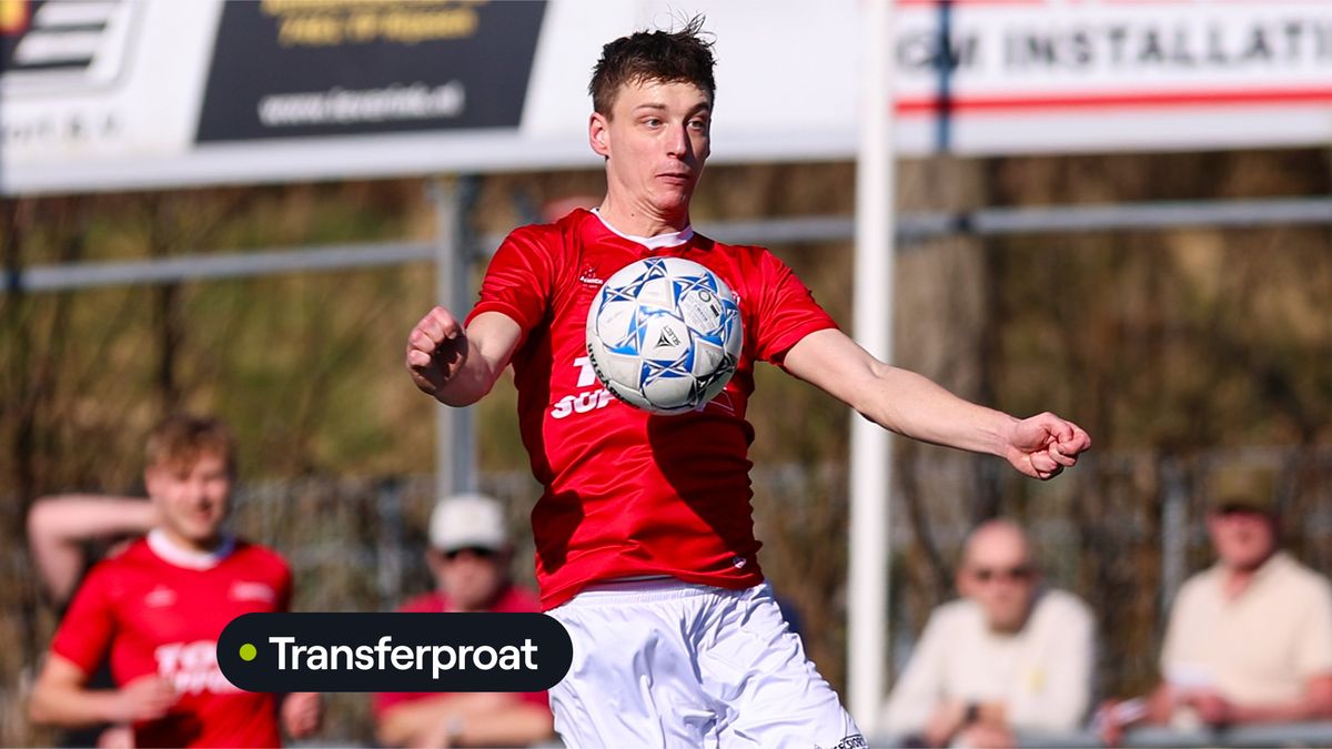 Topscorer Sander Kamphuis van Hulzense Boys naar Heino