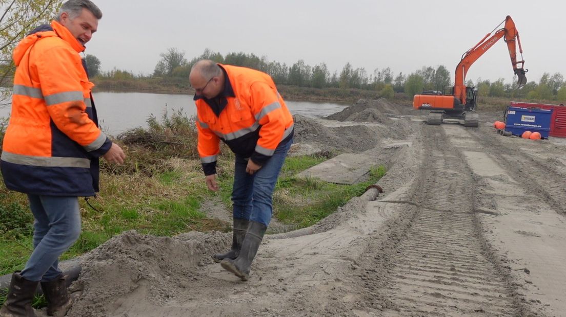 Marc Serier (rechts) en Marco Minderhoud