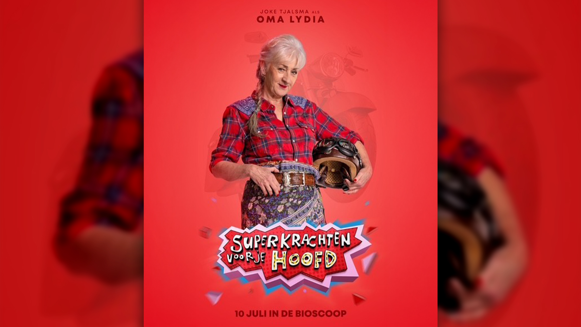 Aktrise Joke Tjalsma wint Sineeske filmpriis foar rol fan beppe yn 'Superkrachten voor je hoofd'