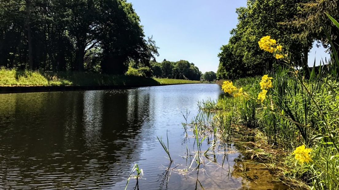 De hoogwatergeul bij Wapenveld Bron: Laurens Tijink