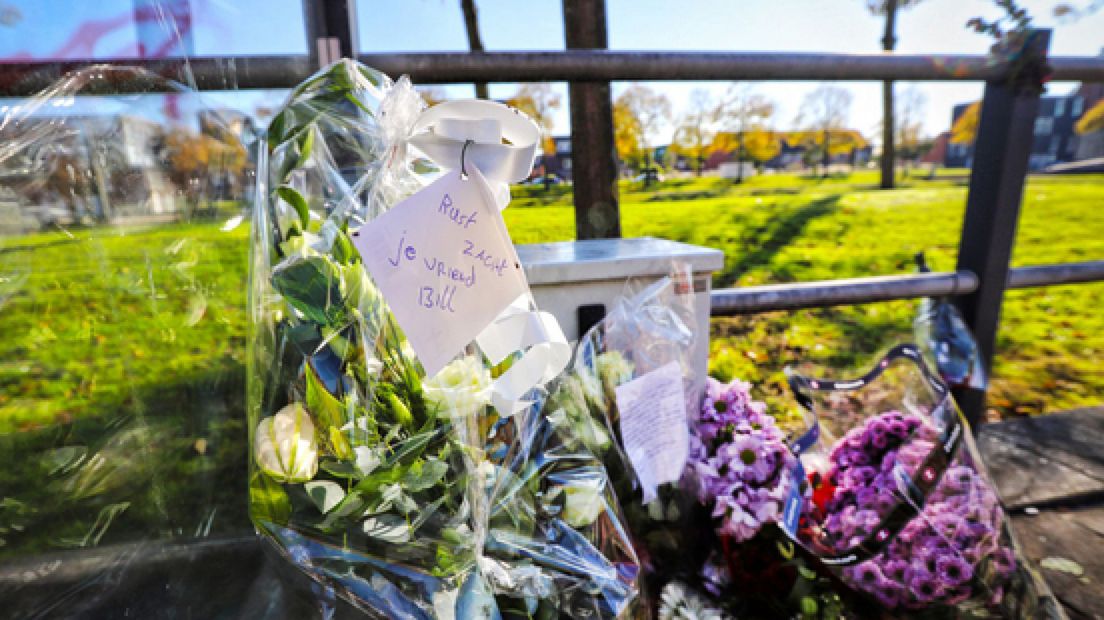 Bloemen Rijswijkse Landingslaan voor Pawel Bernat