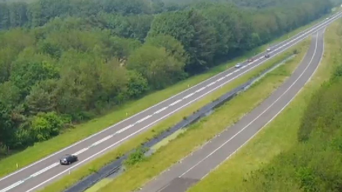 N34 tussen Annen en Schipborg.