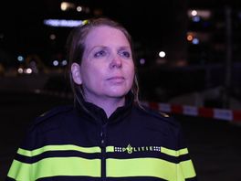 Kristel Arntz van de politie Rotterdam reageert op de steekpartij.