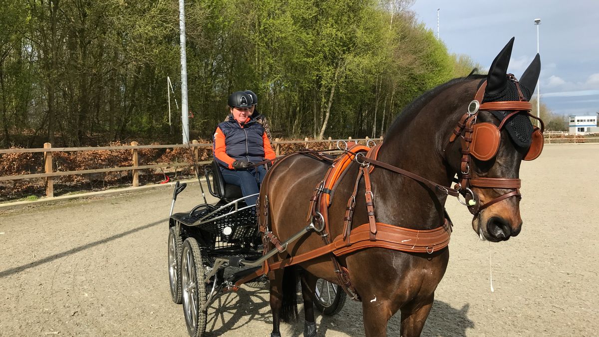 Paramenner Francisca den Elzen heeft zin in wedstrijd in Exloo