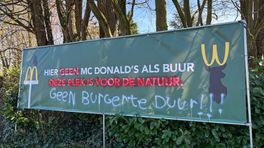 Spandoeken tegen McDonald's beklad: 'Dit bedoelen we dus'