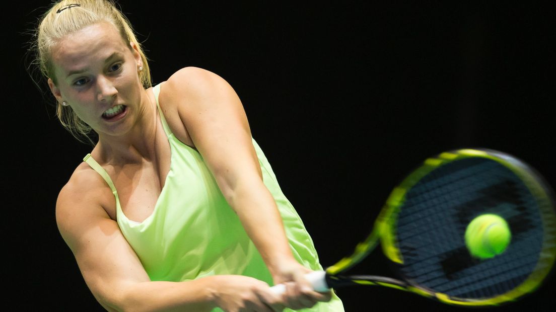 Australian Open: Hogenkamp debuteert tegen nummer 4 van de wereld