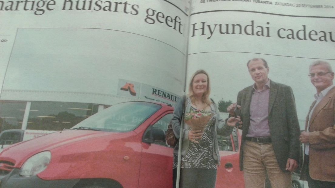 Huisarts geeft auto cadeau