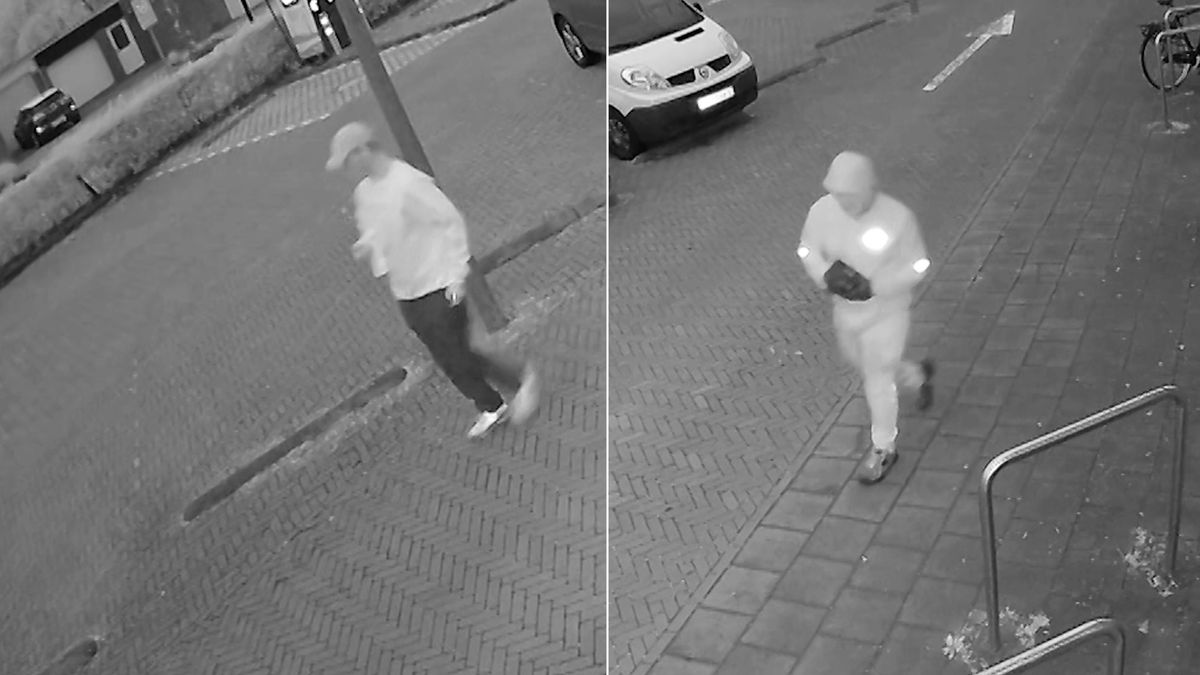 Autokraker met broek op half zeven gefilmd in Enschede
