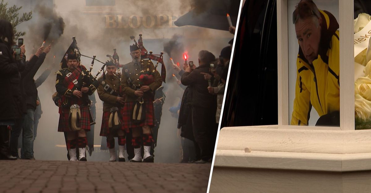 Laatste afscheid voor kroegbaas Tim (66) met doedelzakken en fakkels ...