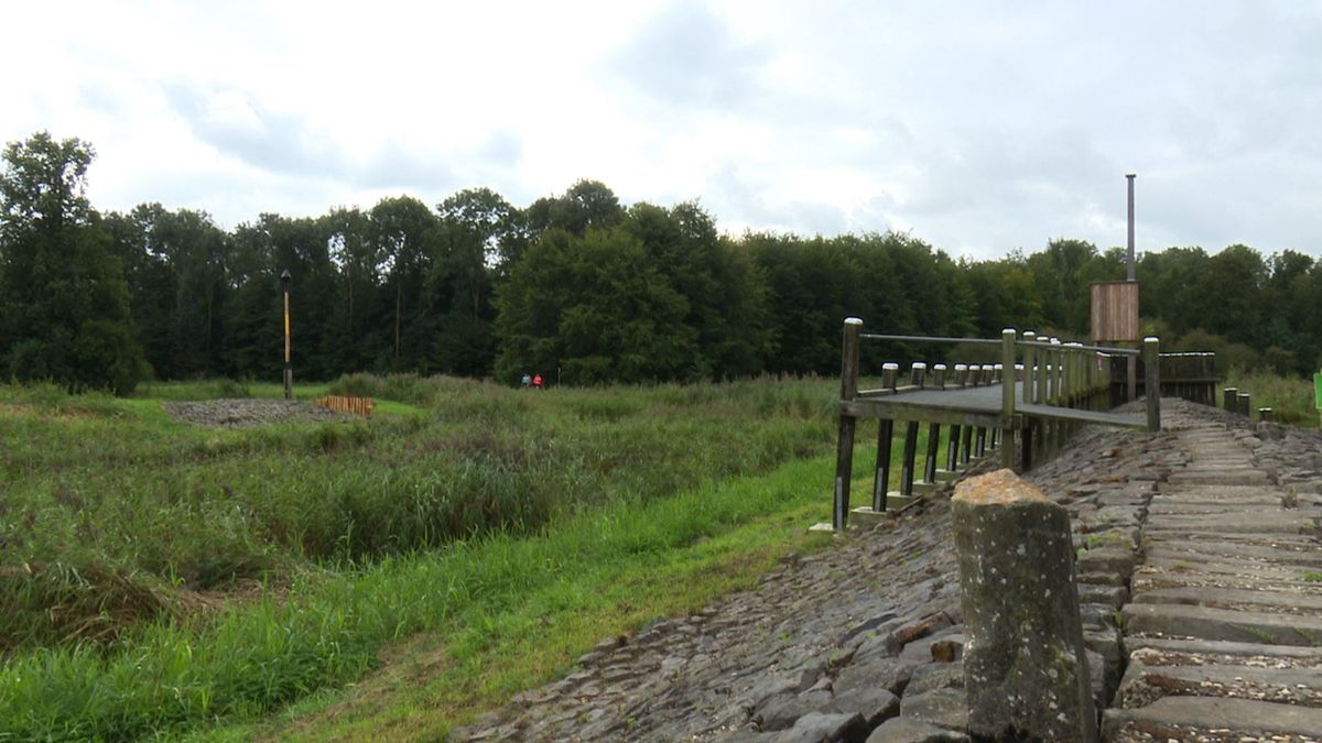 Voormalige ingang oude Zuiderzeehaven in Kuinre hersteld