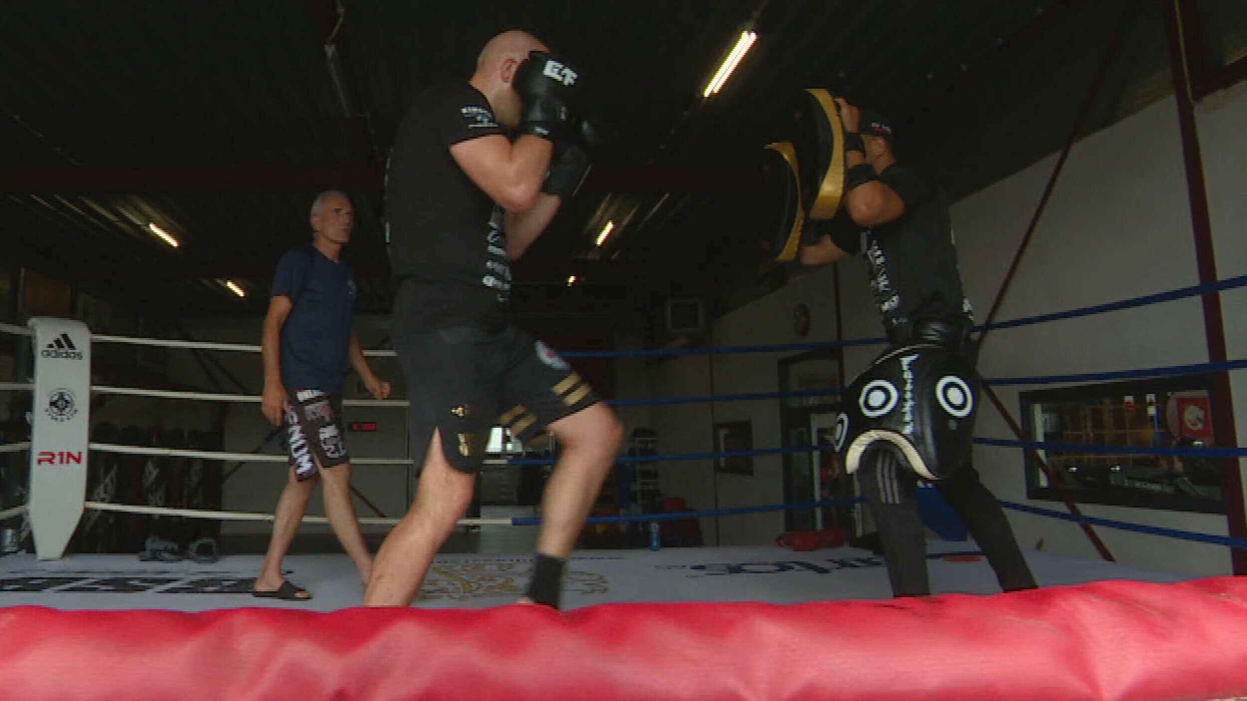Terpstra aan het trainen