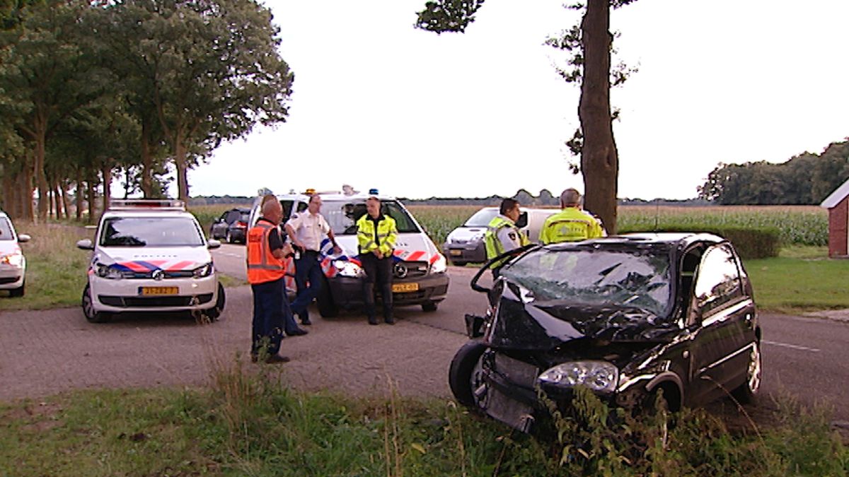 Vrouw gewond bij ongeval in Zwiggelte