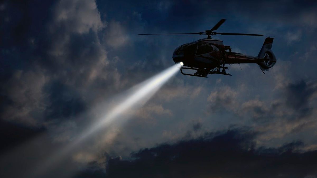 Politiehelikopter zoekt naar vermiste vrouw Schimmert