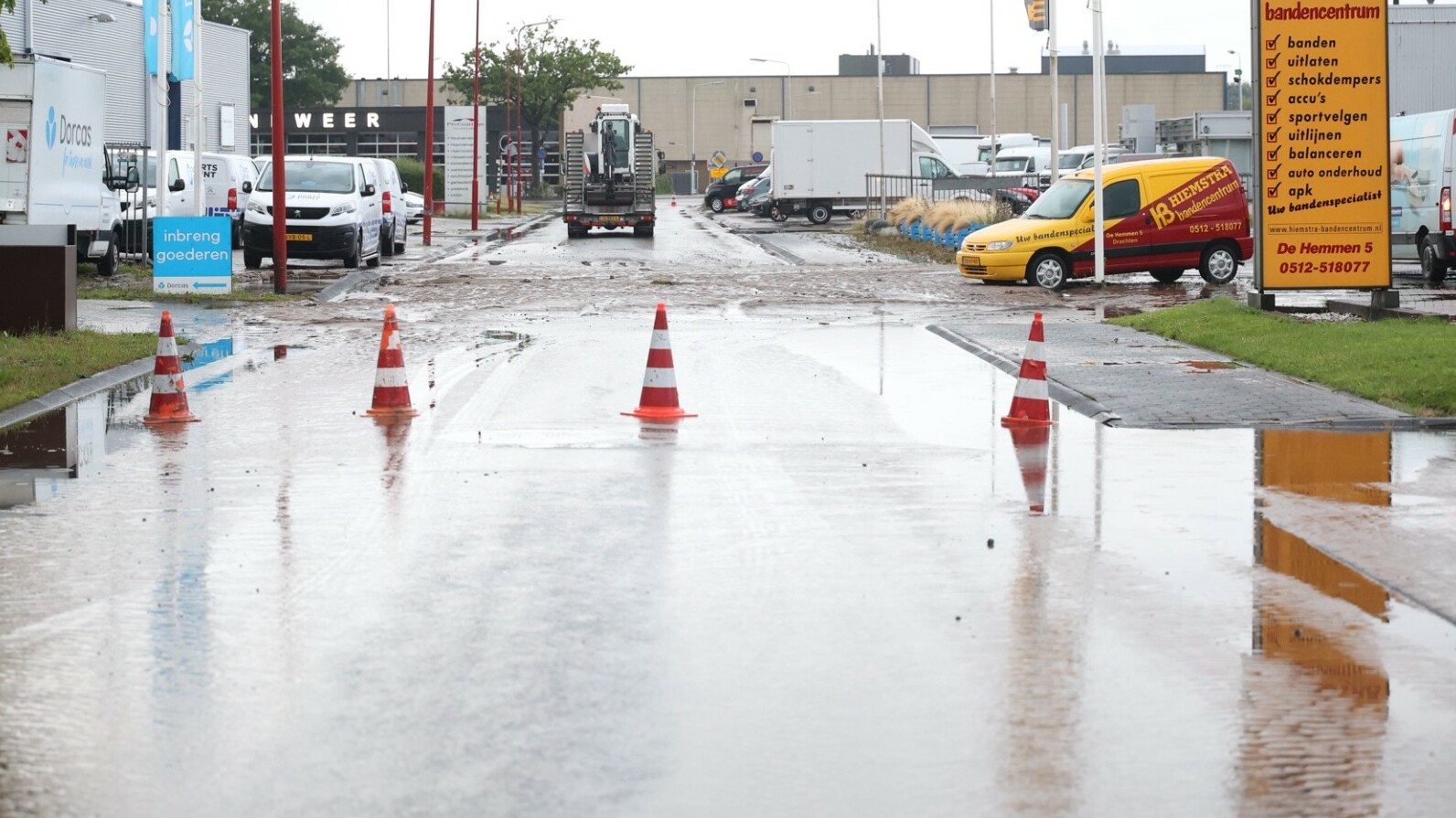 Brek yn lieding Drachten: minder of gjin wetter út de kraan