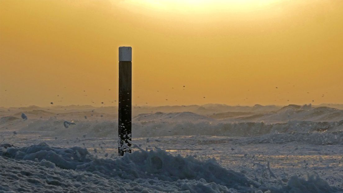 Storm op Scheveningen