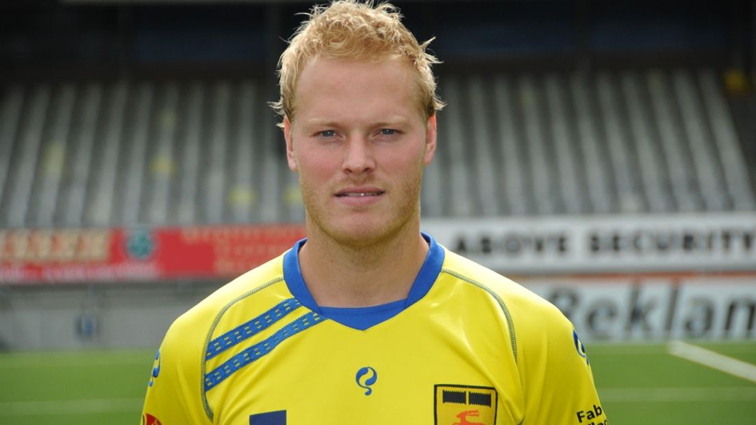 Michiel Hemmen nog in het shirt van Cambuur (Rechten: Omrop Fryslan/Dirk Jan Haarsma)