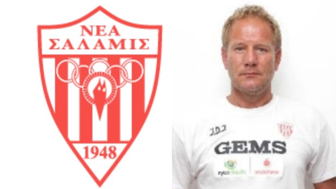 Trainer Jan de Jonge neemt ontslag op Cyprus (Rechten: RTV Drenthe)