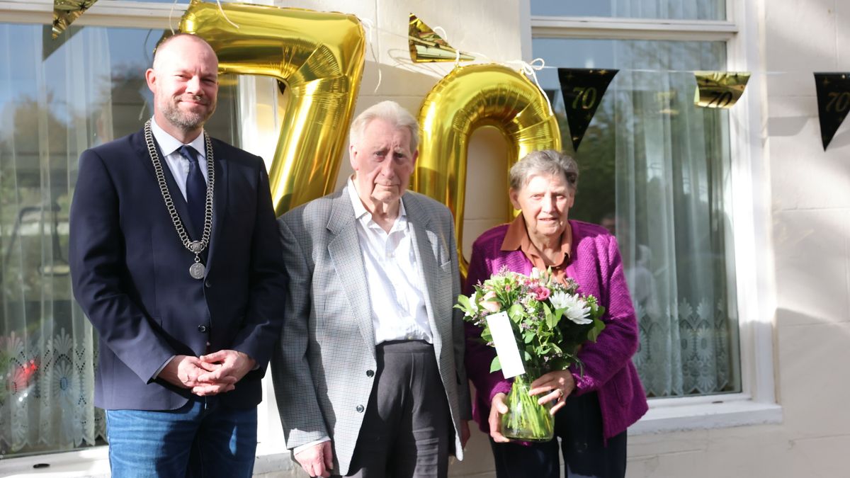 Samen dankzij de Zuidlaardermarkt: Jantinus en Stientje Schutrup 70 jaar getrouwd