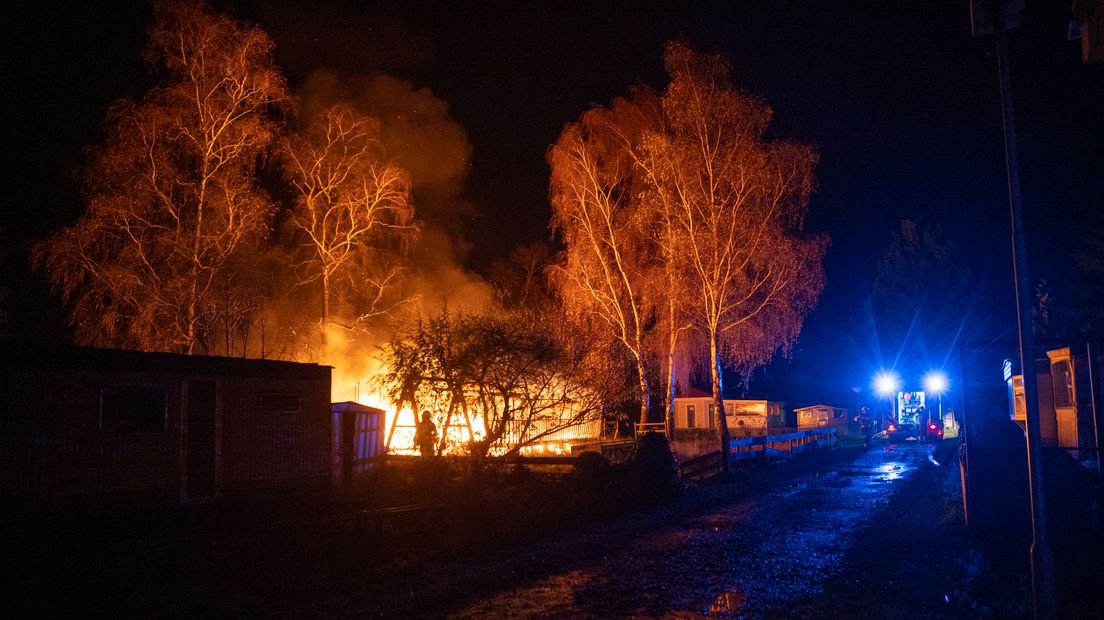 Derde brand in half jaar tijd op camping in Fortmond