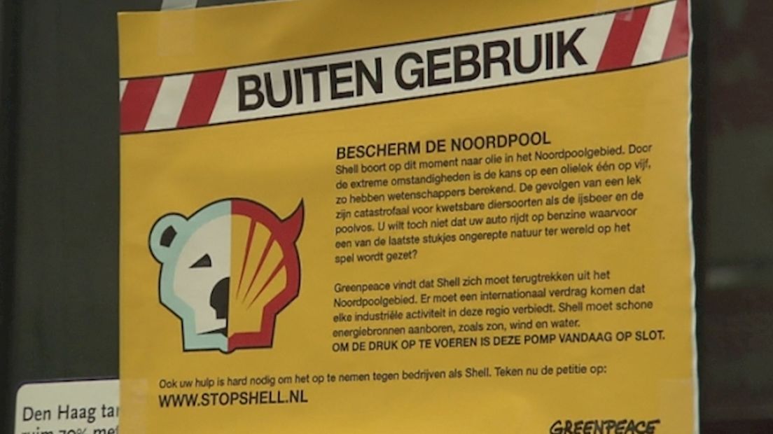 Shell tankstations stilgelegd