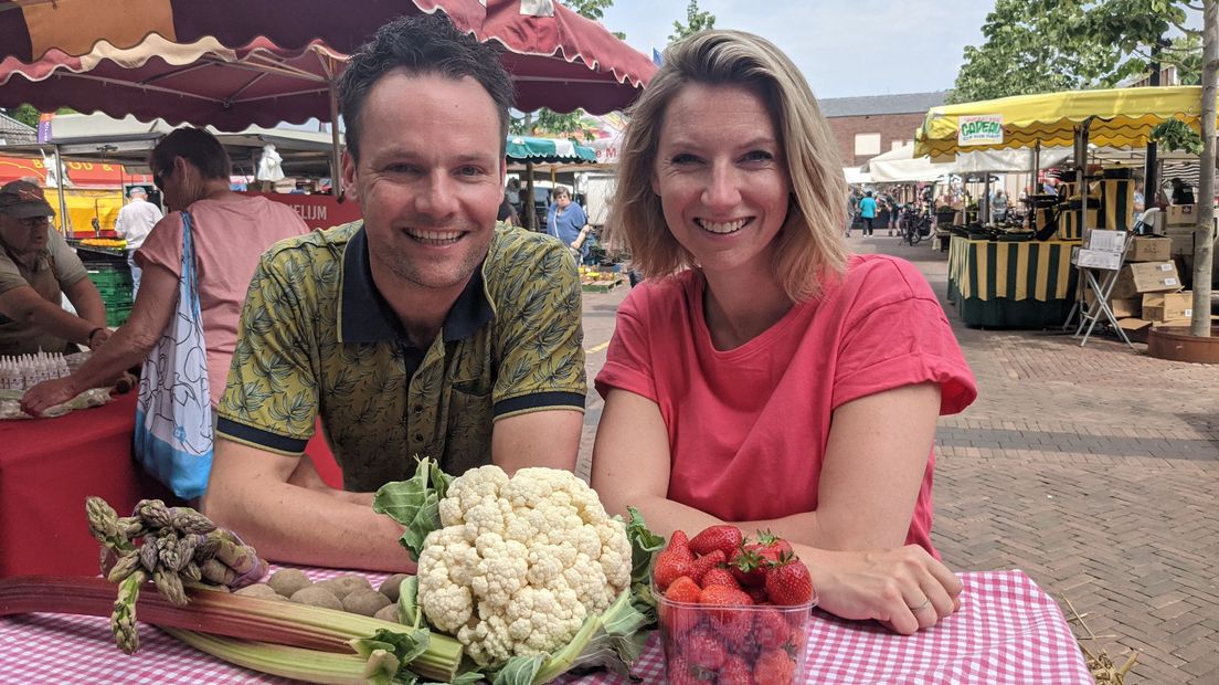 Frank Oosterwegel en Esther Stegeman in Boerend Hart