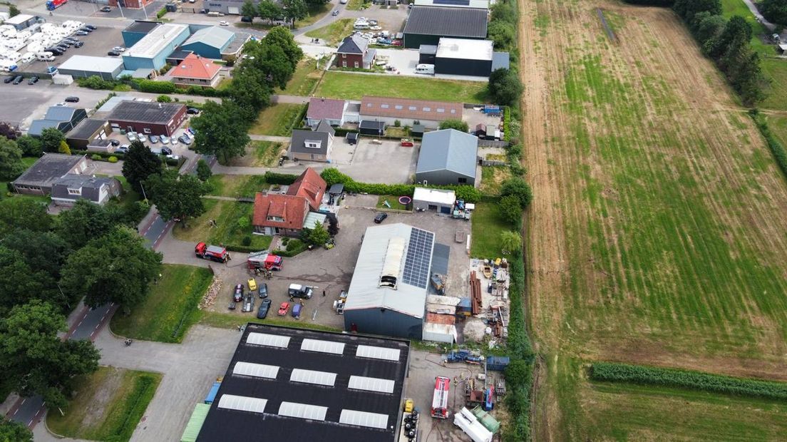 Bedrijventerrein De Sluis in Vroomshoop