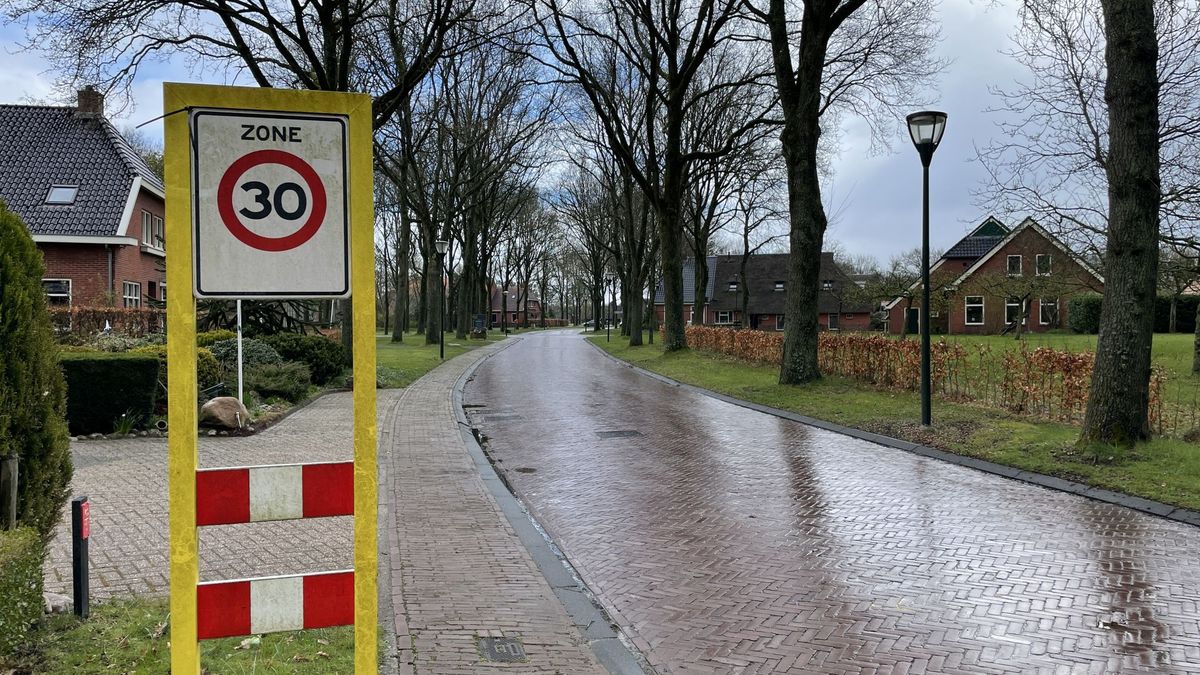 Wens Gasteren in vervulling: maximaal 30 kilometer per uur in het hele