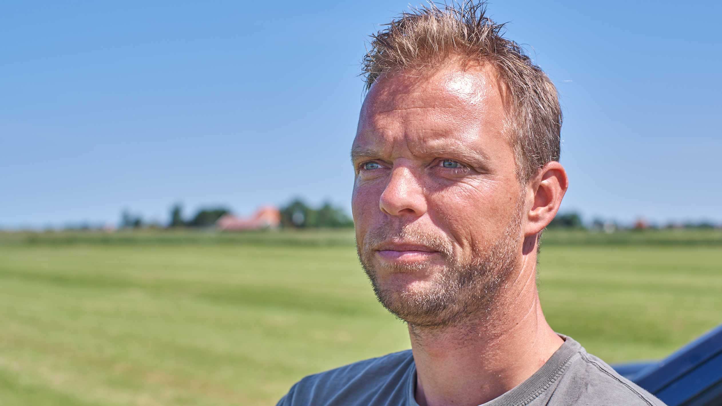 Boskwachter Bauke Dijkstra fan Natuurmonumenten