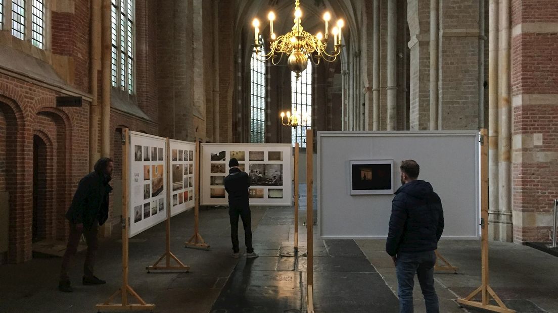 De expositie van Rauw Licht in de Lebuïnuskerk