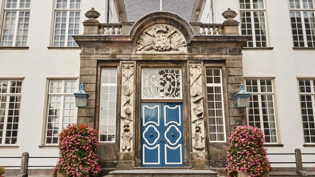 Het stadhuis van Zutphen.