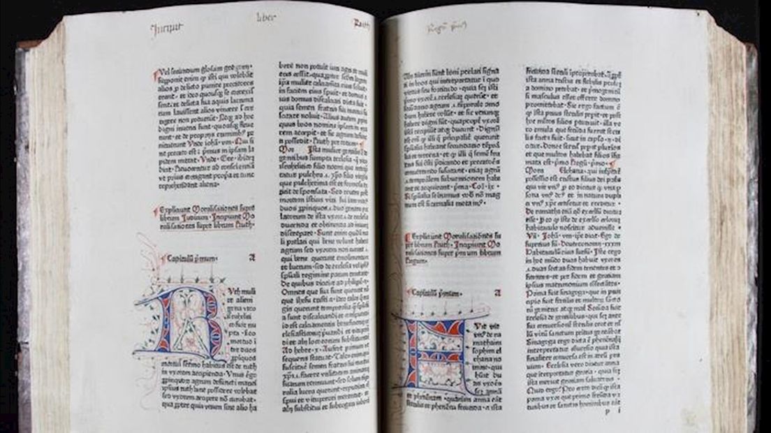 Het allereerste in Deventer gedrukte boek: de Liber bibliae moralis