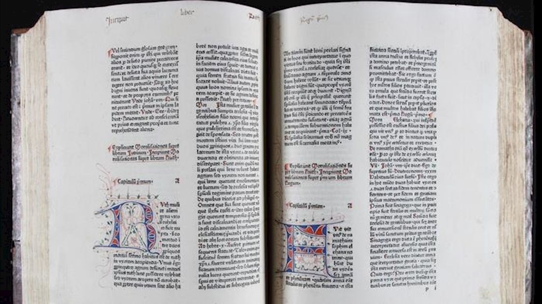 Het allereerste in Deventer gedrukte boek: de Liber bibliae moralis