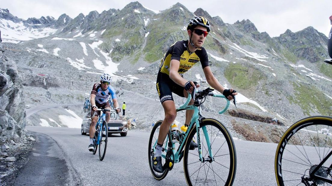 Daan Olivier in de Ronde van Zwitserland.
