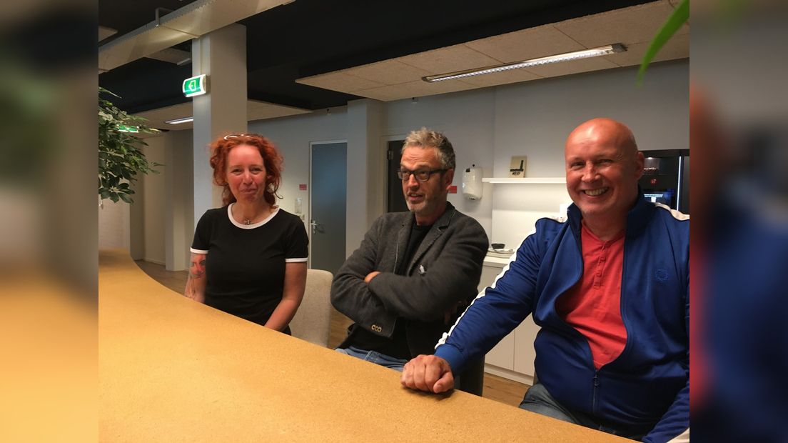 Immie Jonkman, Patrick van't Haar en Rendert Algra