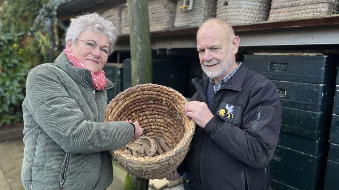 Netty en Wim van de Imkervereniging Apeldoorn-Ugchelen