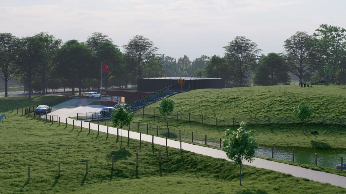 Impressie nieuwe brandweerkazerne Hellendoorn