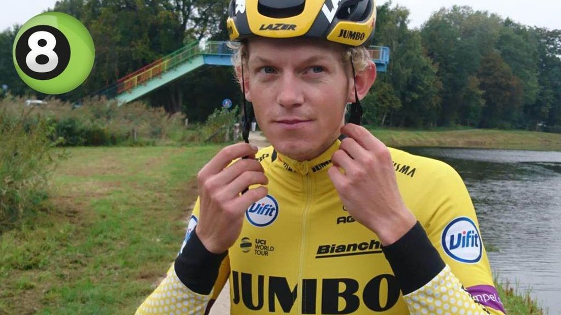Bouwman breekt pols tijdens rit in België