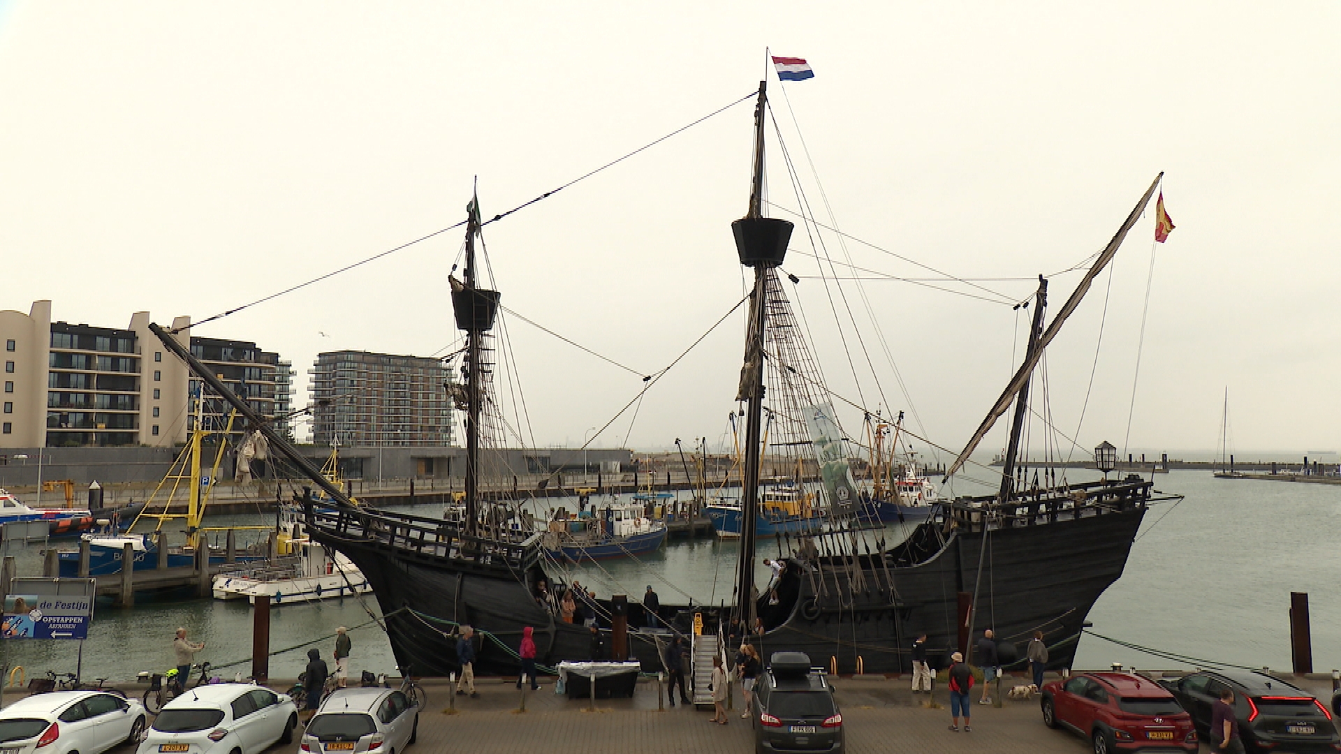 Bezoekers stappen aan boord van stukje wereldgeschiedenis in Breskens