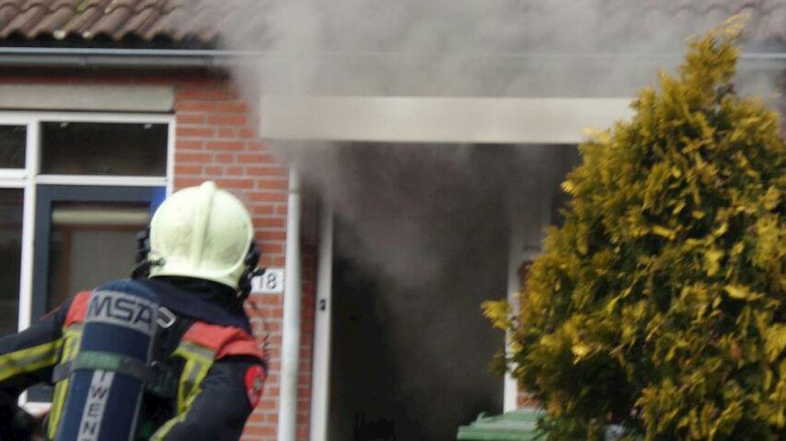 Brand in huis in Hengelo