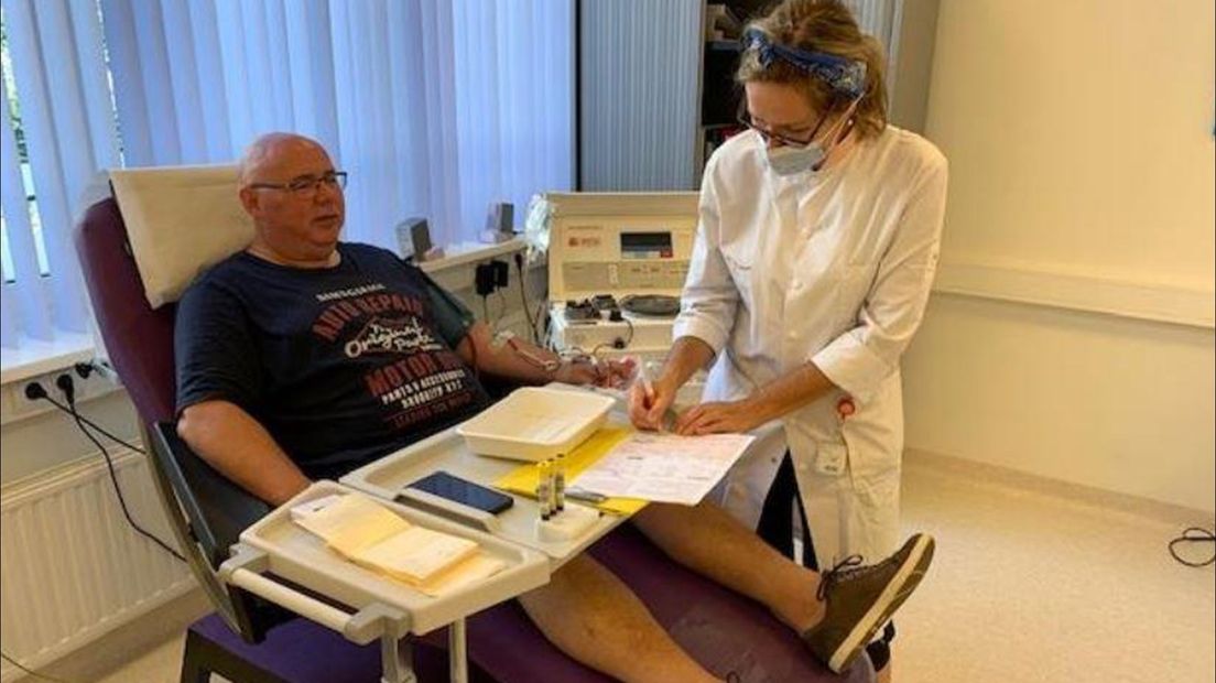 Sanquin Zwolle zamelt bloedplasma in voor corona medicijn