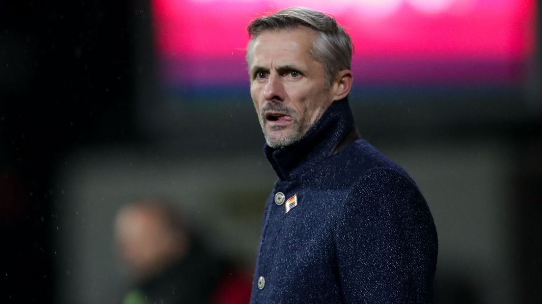 Go Ahead Eagles-trainer Kees van Wonderen