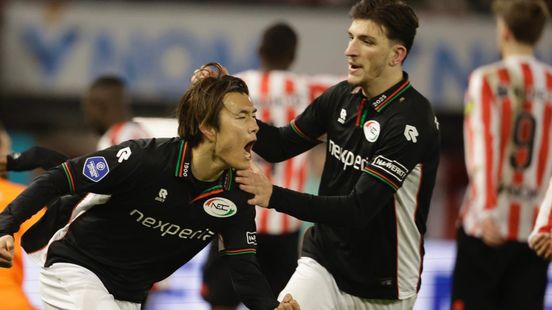 NEC weer derde na gelijkspel tegen Sparta