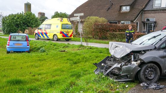 Gewonde bij botsing in Wachtum.