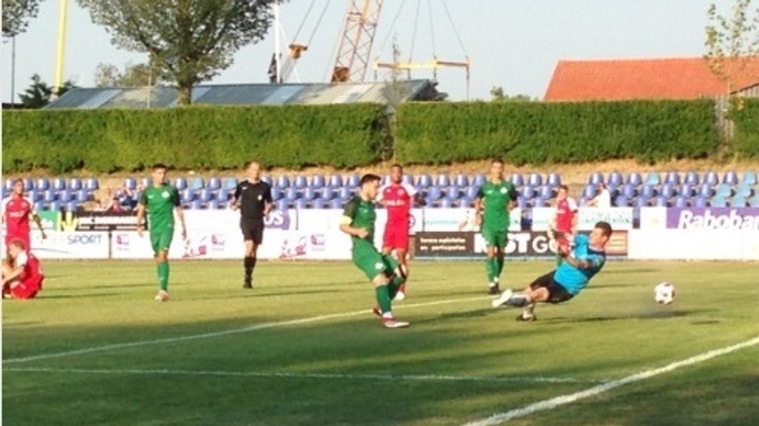 Panathinaikos scoort 1-0