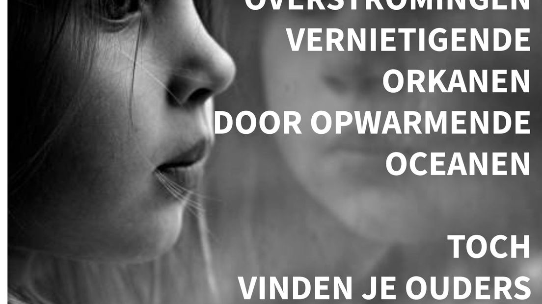 De poster die twee dagen in Arnhem was verspreid.