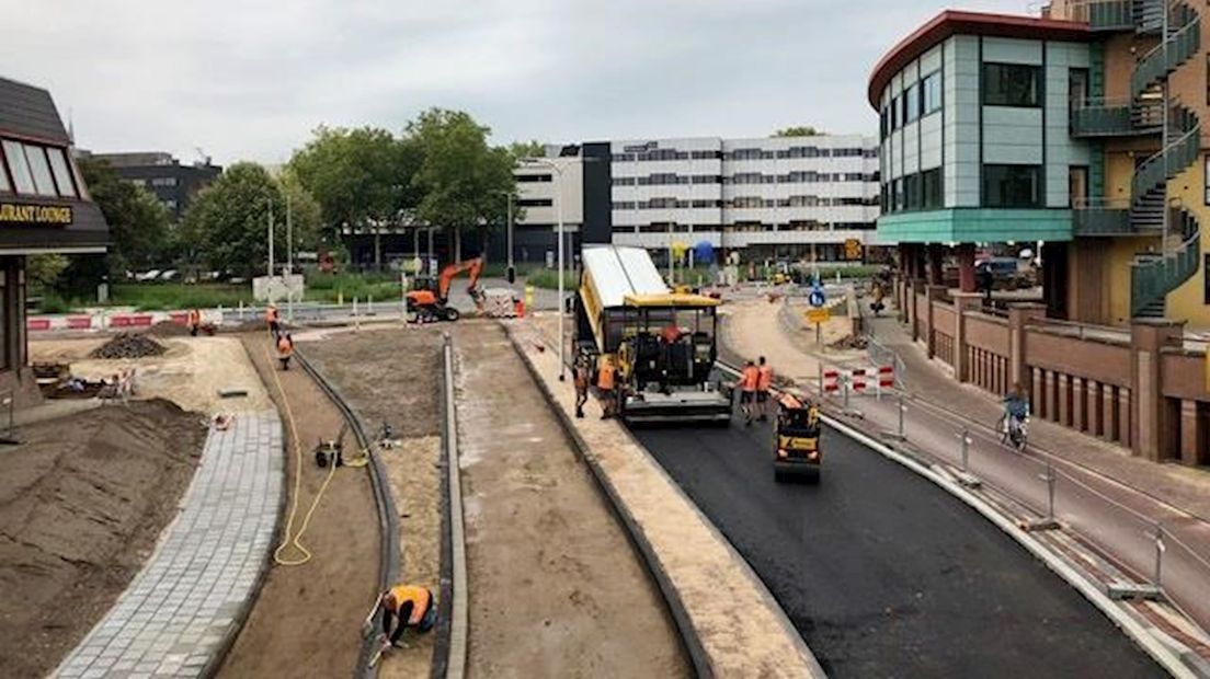 Laatste werkzaamheden aan de Brinkgreverweg