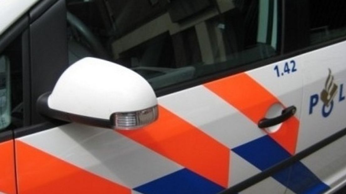 De man kon de politie pas bellen toen de dader was gevlucht